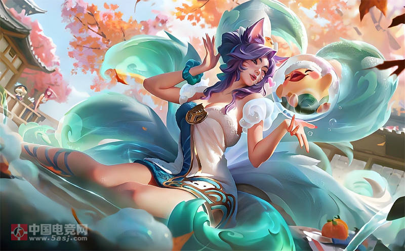 "九尾必须Q弹!"LOL插画师Terence CANTAL曝光 神话幻想 阿狸皮肤原画特效细节