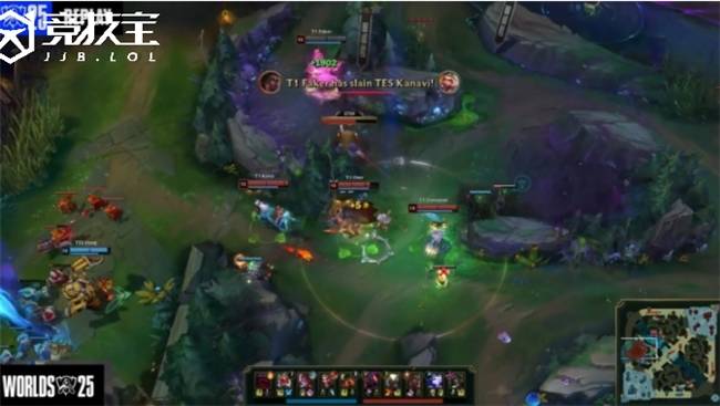 LOL-S15半决赛:T1 3-0零封淘汰TES 强势晋级决赛